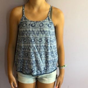 Patterned tank top from Abercrombie